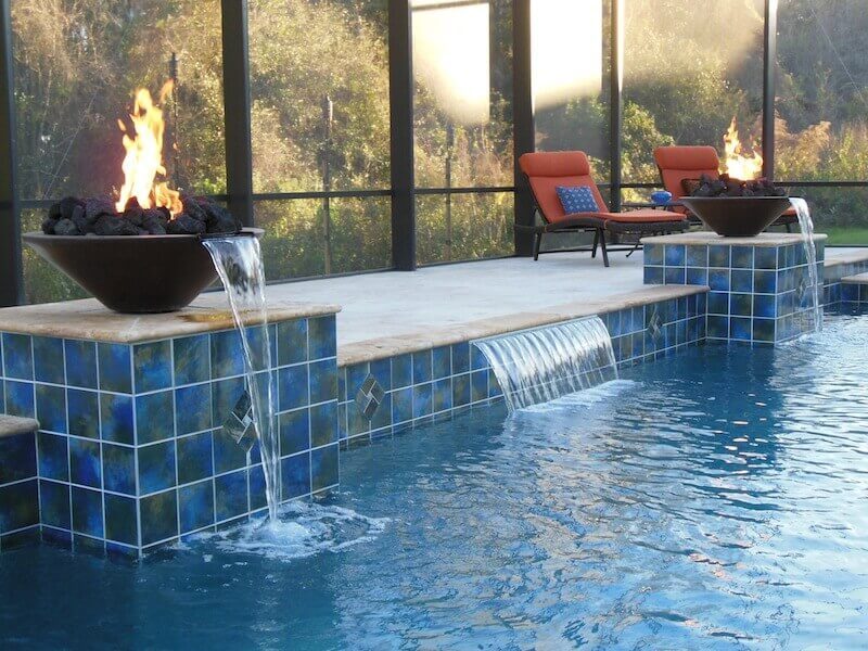 036 - Fire and Water Bowls with Raised Sheer Descent