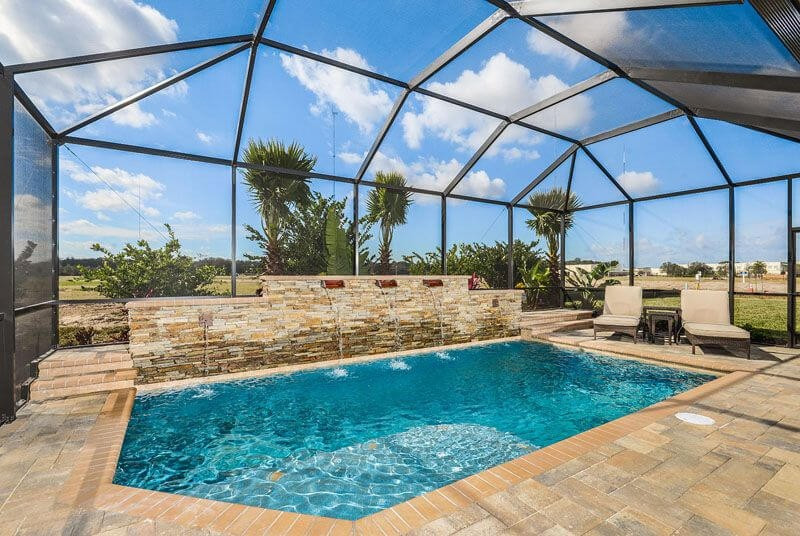 016 - Classic Pool with Raised Scupper Wall