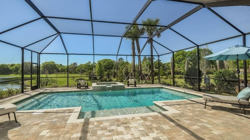 1026 - Covered Pool and Spa