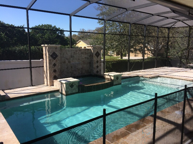 242 - Classic Pool with Custom Spa