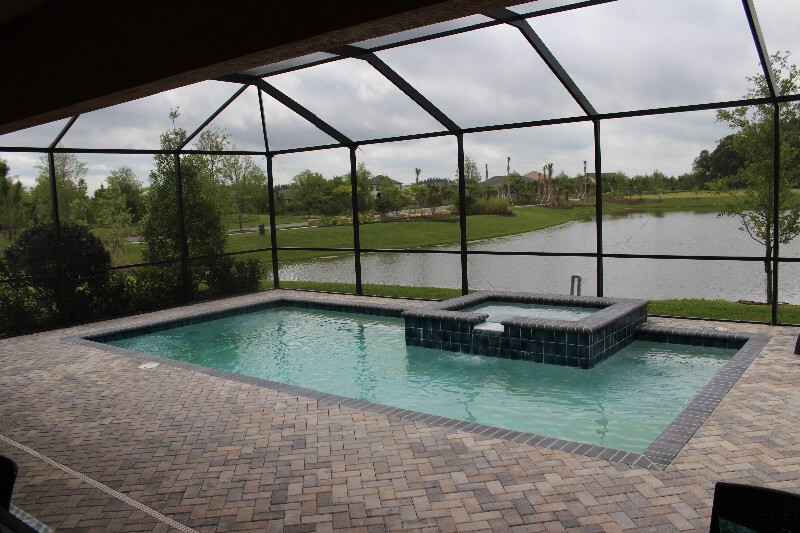 274 - Covered Classic Pool and Spa