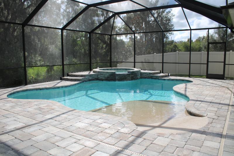 Freeform-pool-with-raised-circular-spa