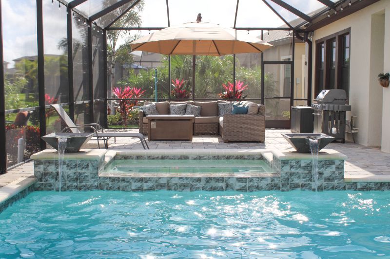 Rectangular spa