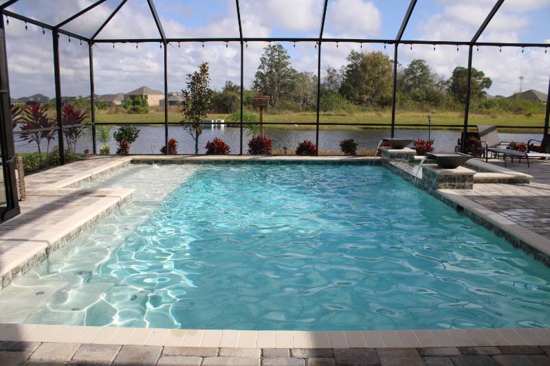 pool-with-Scuppers-and-water-fountain