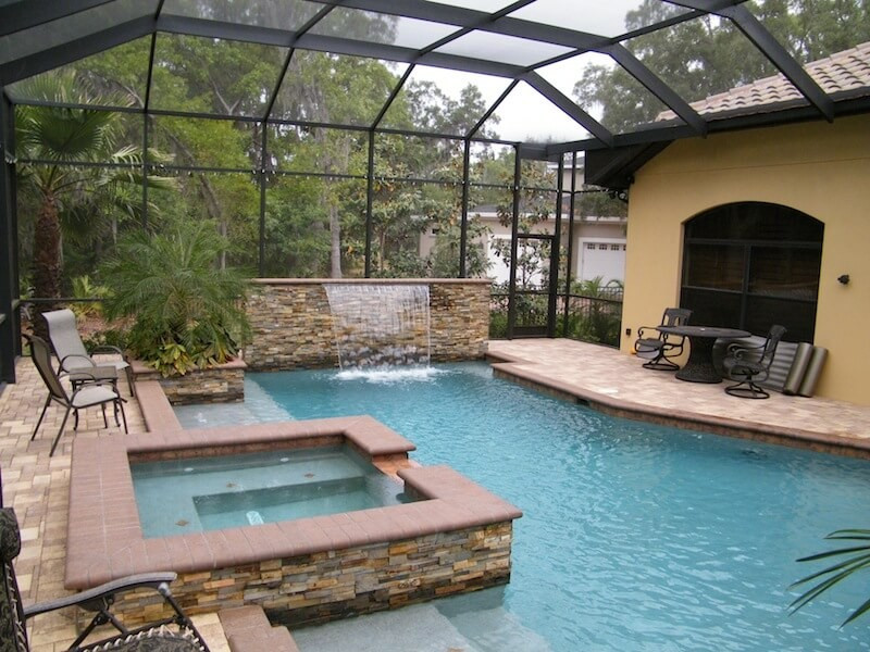 3022 - Stacked Stone Spa