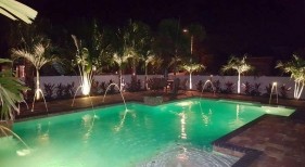 1030 - Classic Pool with LED Lighting and Deck Jets